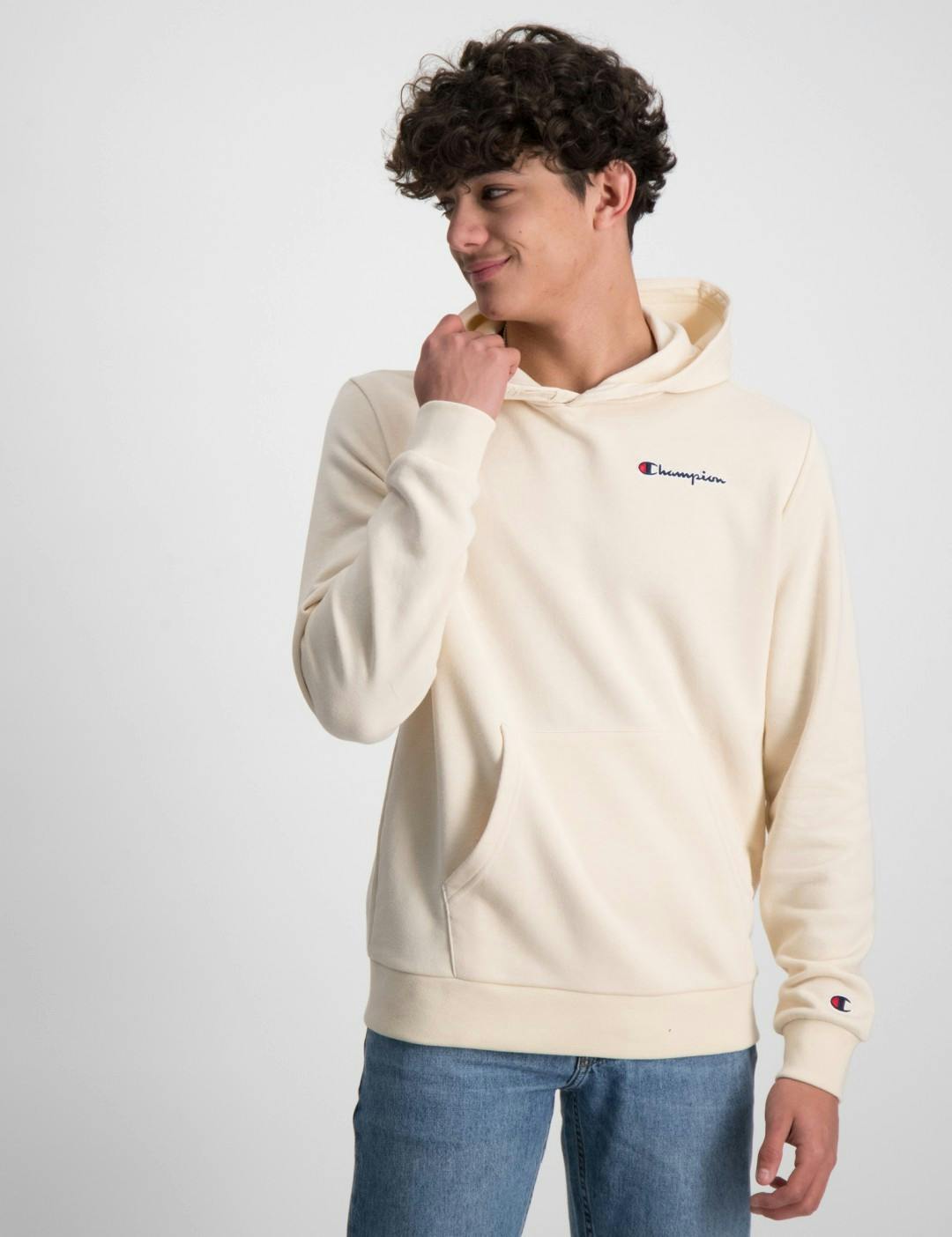 Beige Hooded Sweatshirt Dreng | Store