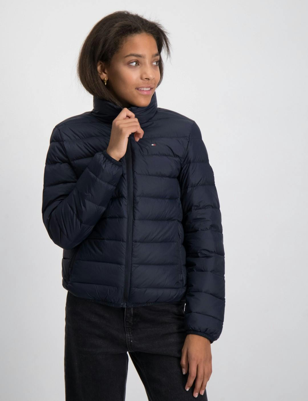 trådløs hø Regelmæssigt Blå U ESSENTIAL LIGHT DOWN JACKET til Pige | Kids Brand Store