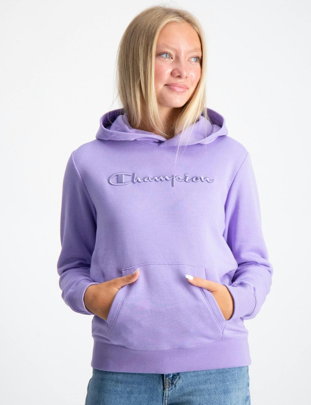 Lilla Hooded Sweatshirt til Pige | Brand Store