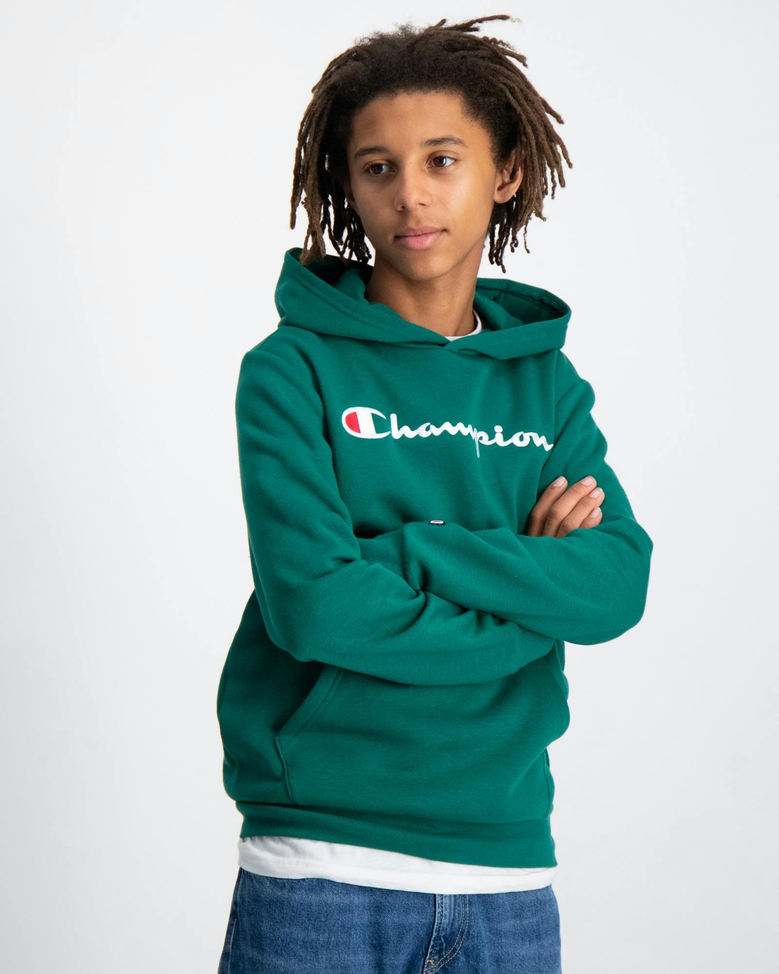 Grøn Hooded Sweatshirt til | Kids Brand