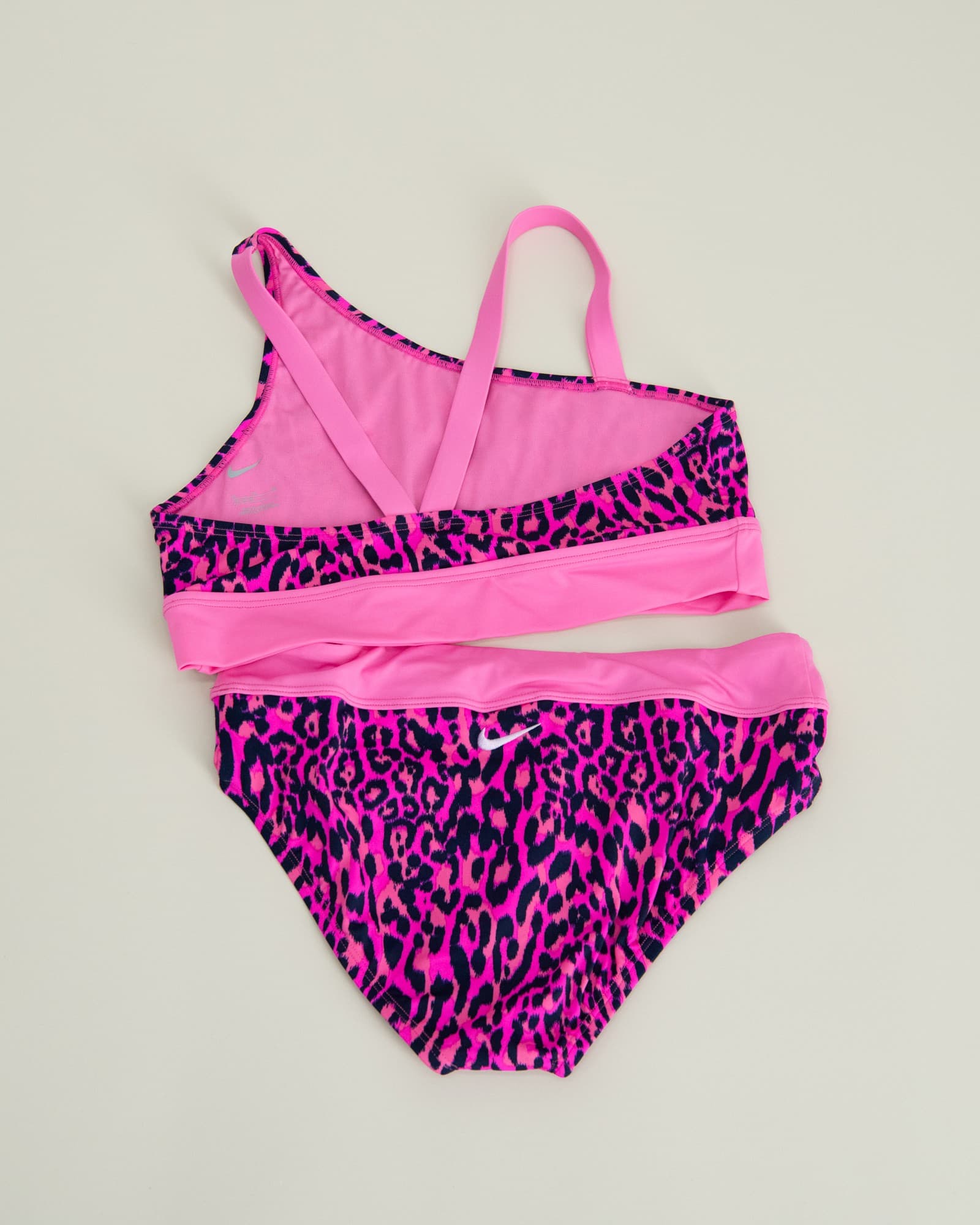 NIKE WILD Asymmetrical Top & Bikini Set