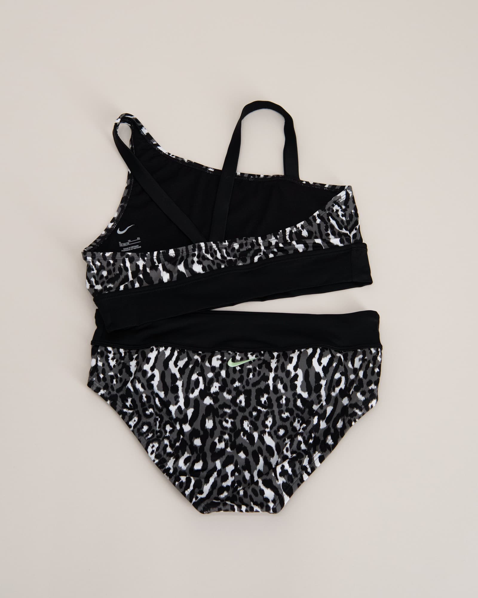 NIKE WILD Asymmetrical Top & Bikini Set