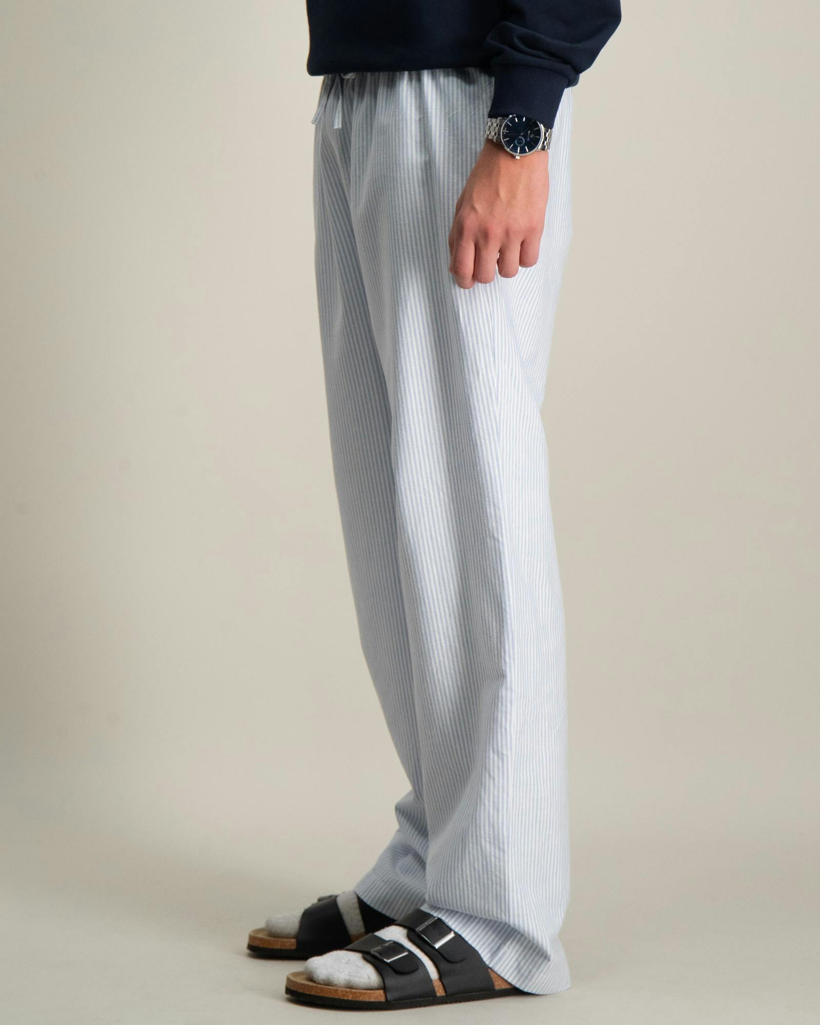 Riley Organic Cotton Classic Striped Pajama Pants