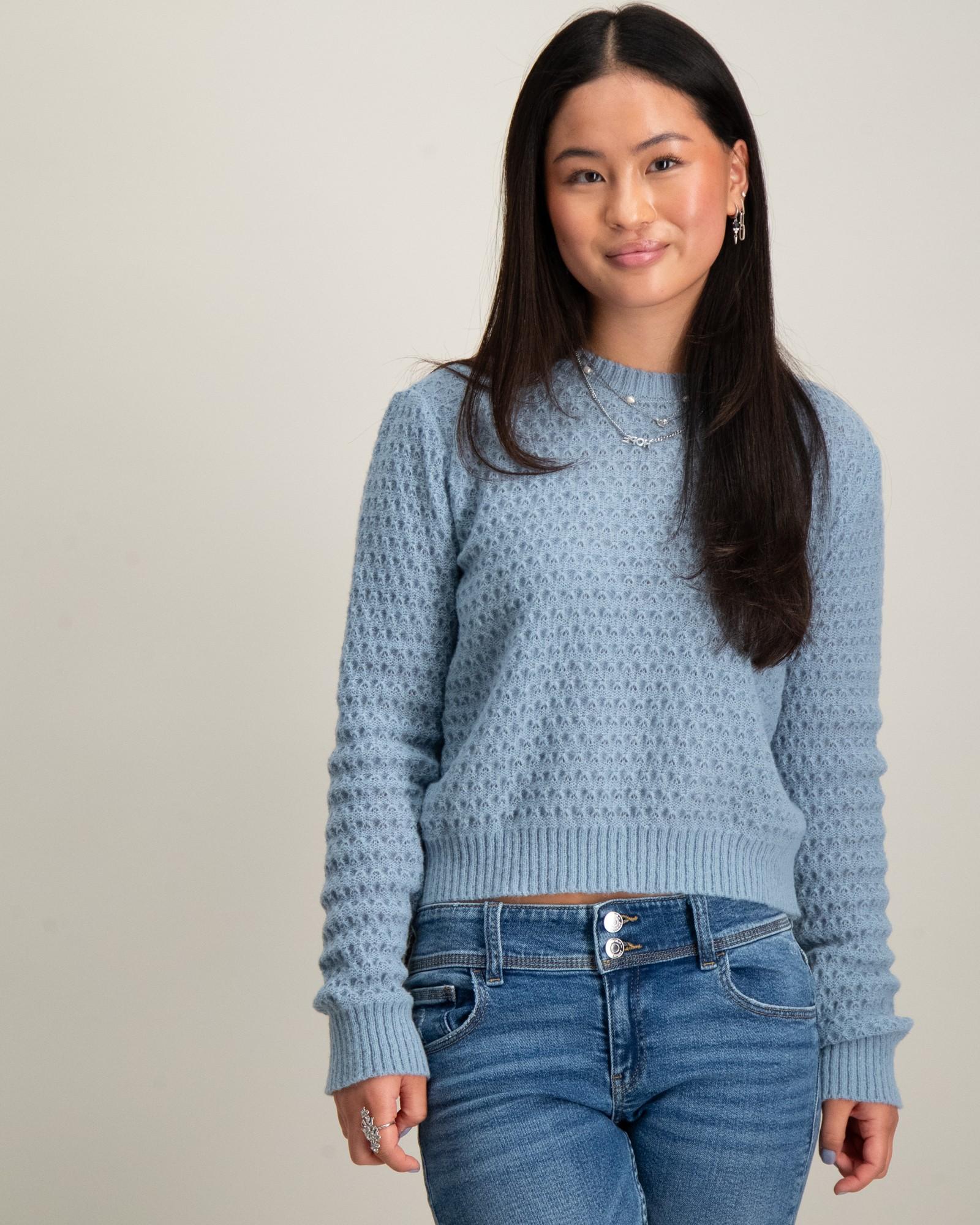 NLFSEMILY LS SHORT KNIT