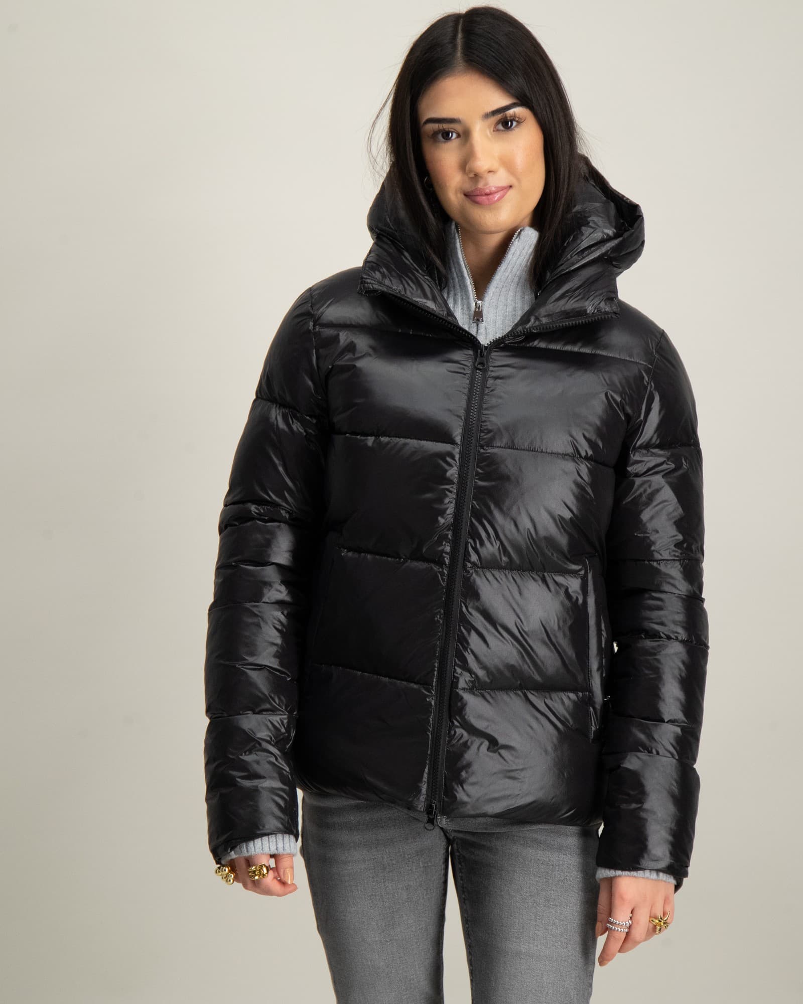 Chimney Collar Padded Jacket