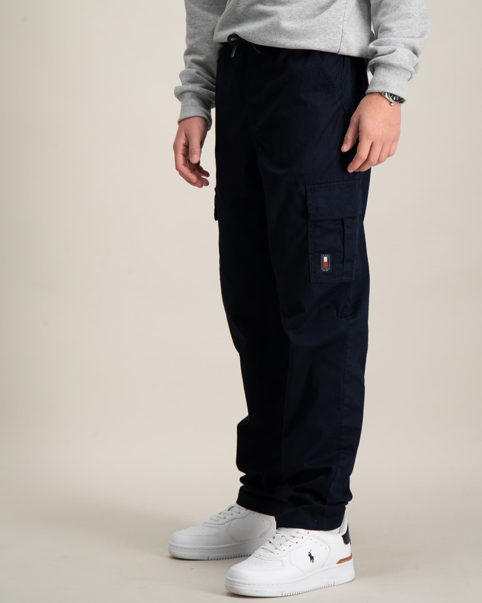 CARGO PULL ON COTTON PANTS