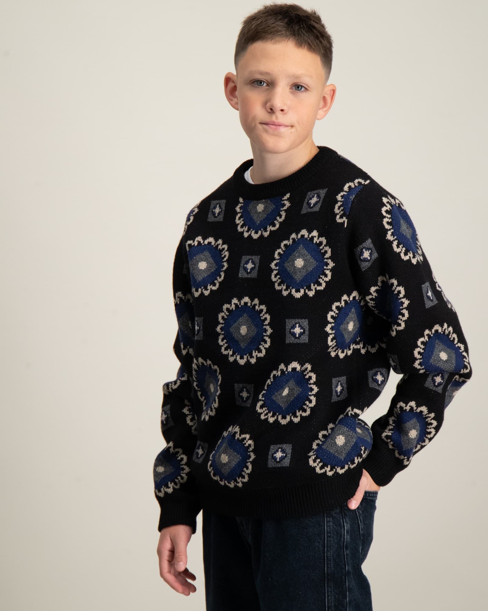 Aro Paisley Roundneck Kids