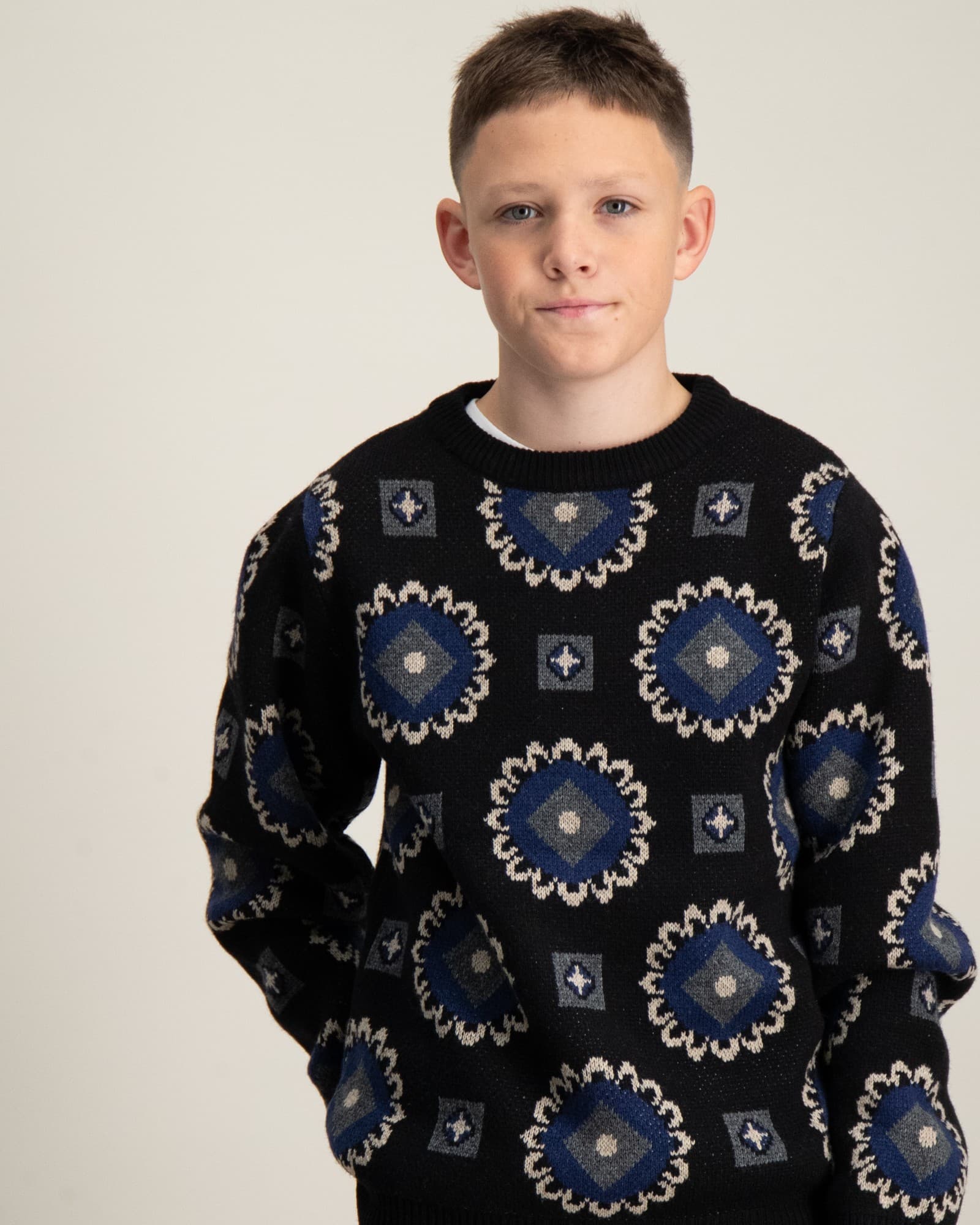 Aro Paisley Roundneck Kids