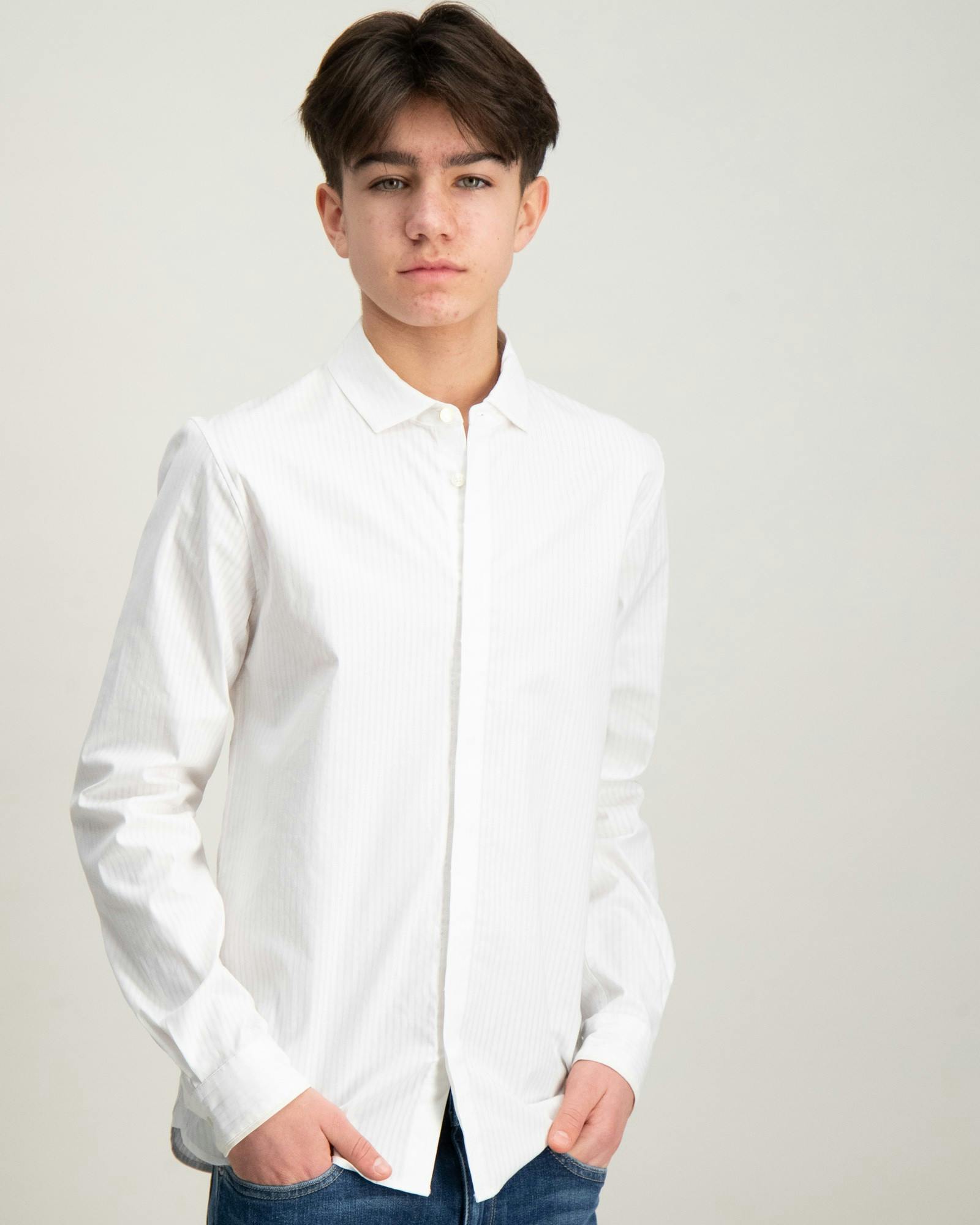 Slim-Fit - structured shirt