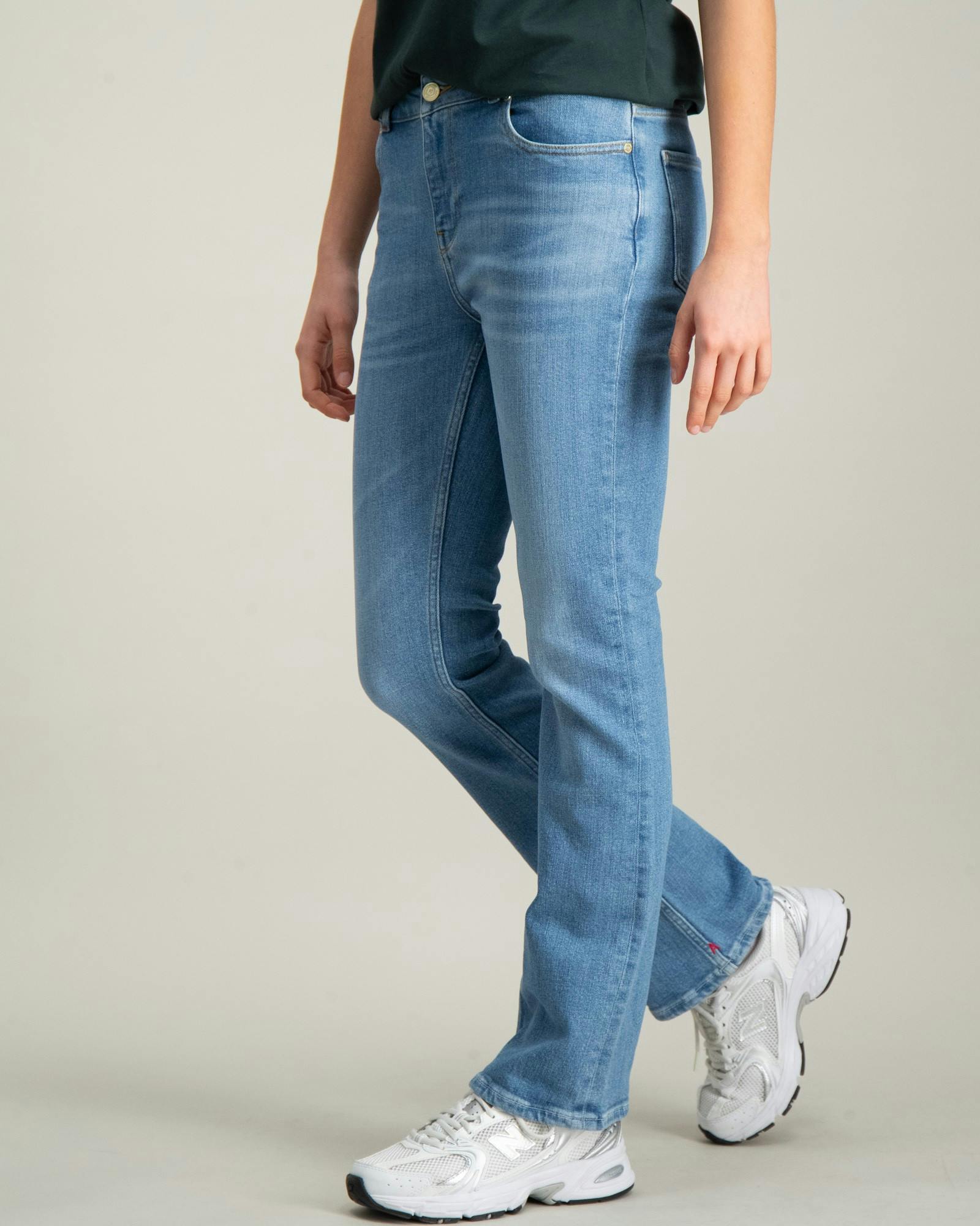 The Charm high-rise classic flared jeans