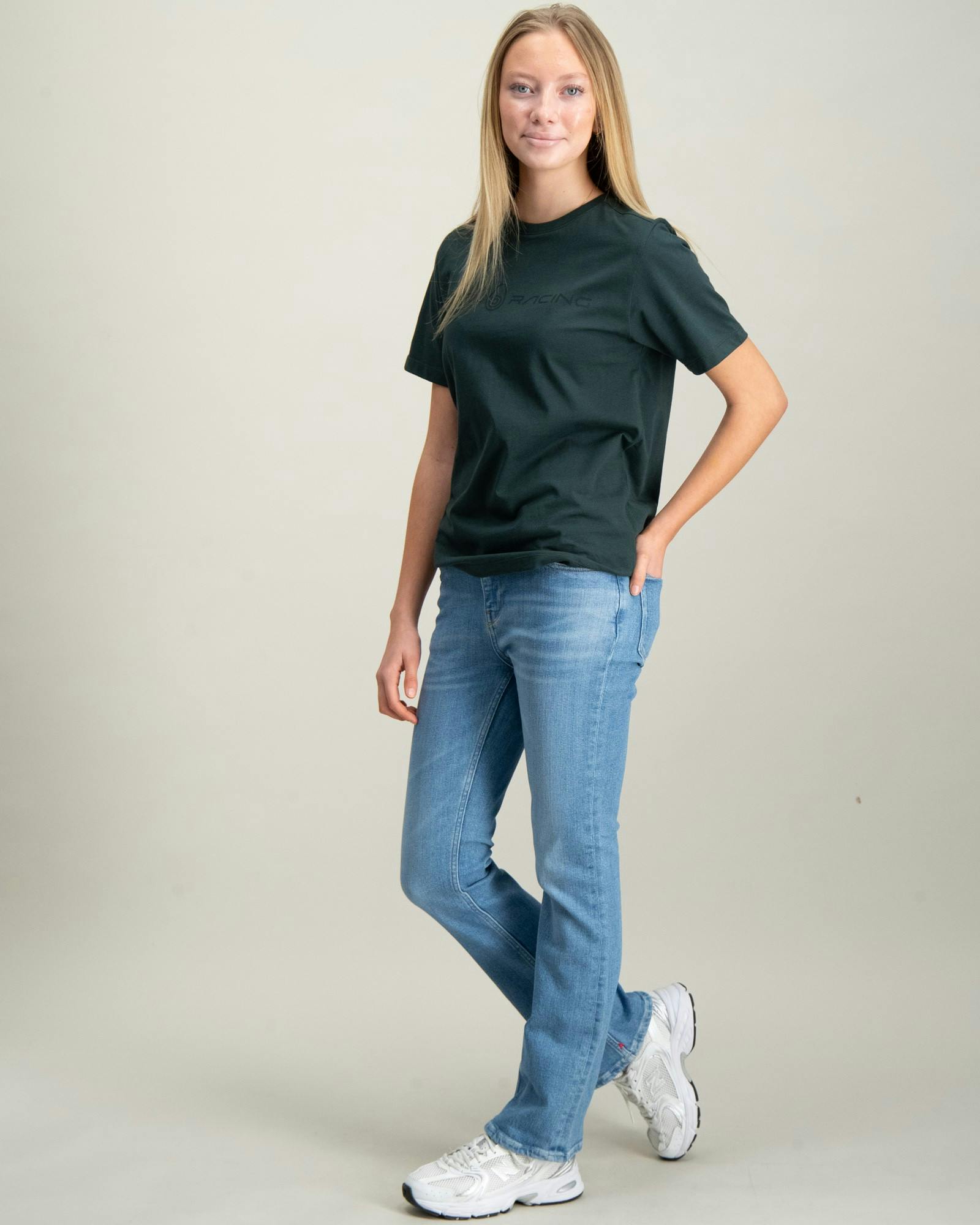 The Charm high-rise classic flared jeans