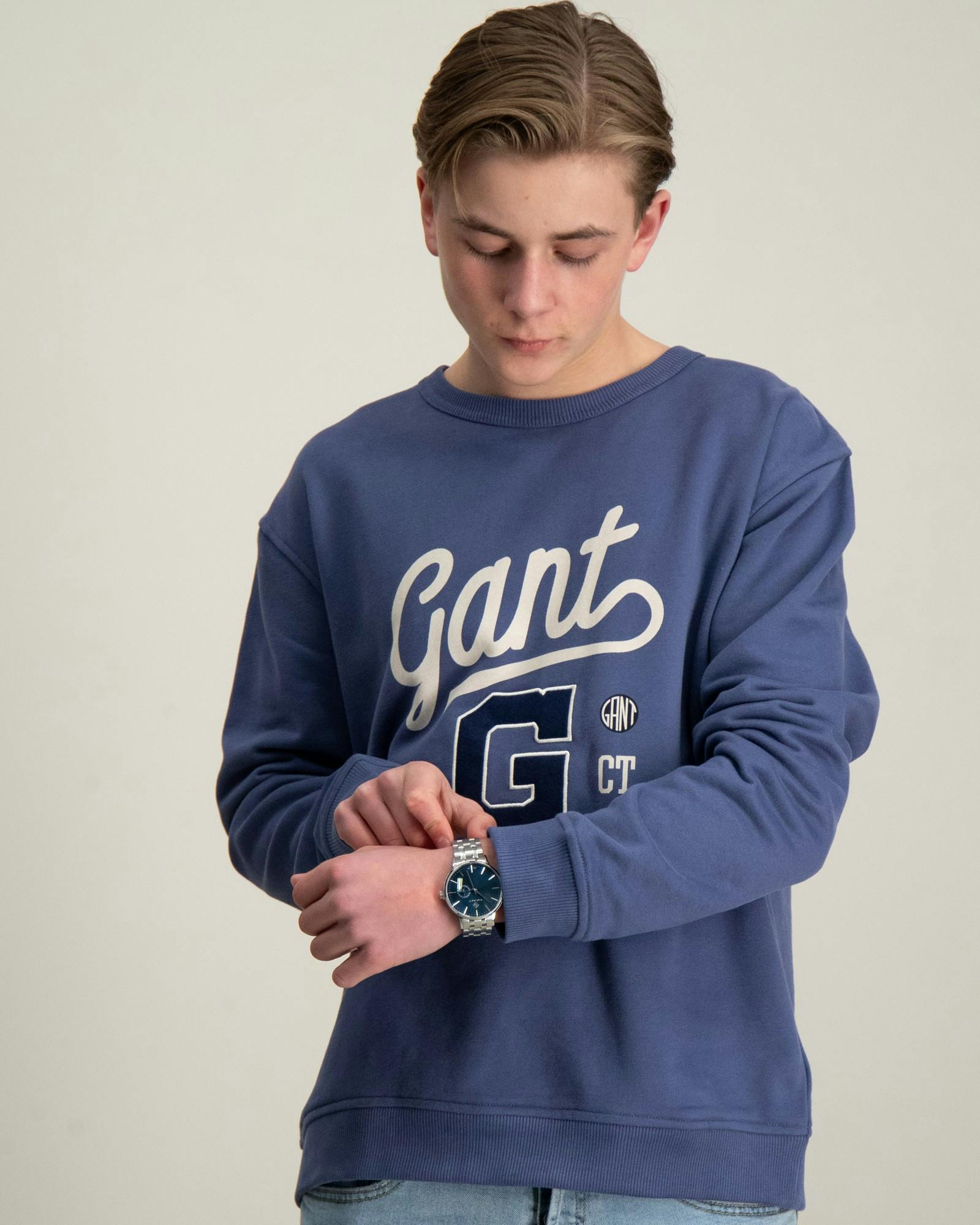 RELAXED GRAPHIC SWEAT C-NECK